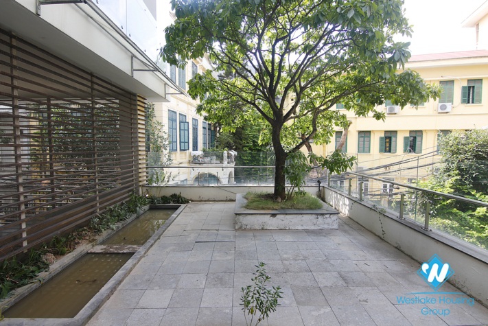 A superb house with modern design and a lot of natural light for rent in Tay Ho